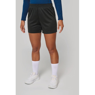 Calção multidesporto em poliéster de senhora